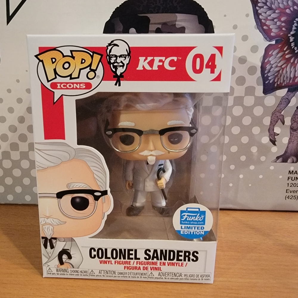 Colonel Sanders Funko Pop Funko Shop Exclusive 04